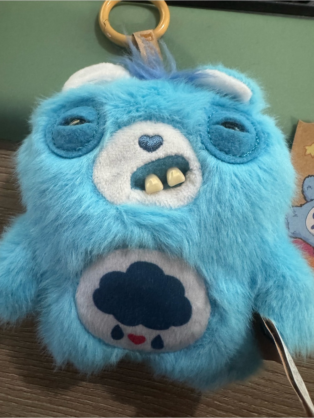 Fuggler x Care Bears Blue Plush Toy - Brand